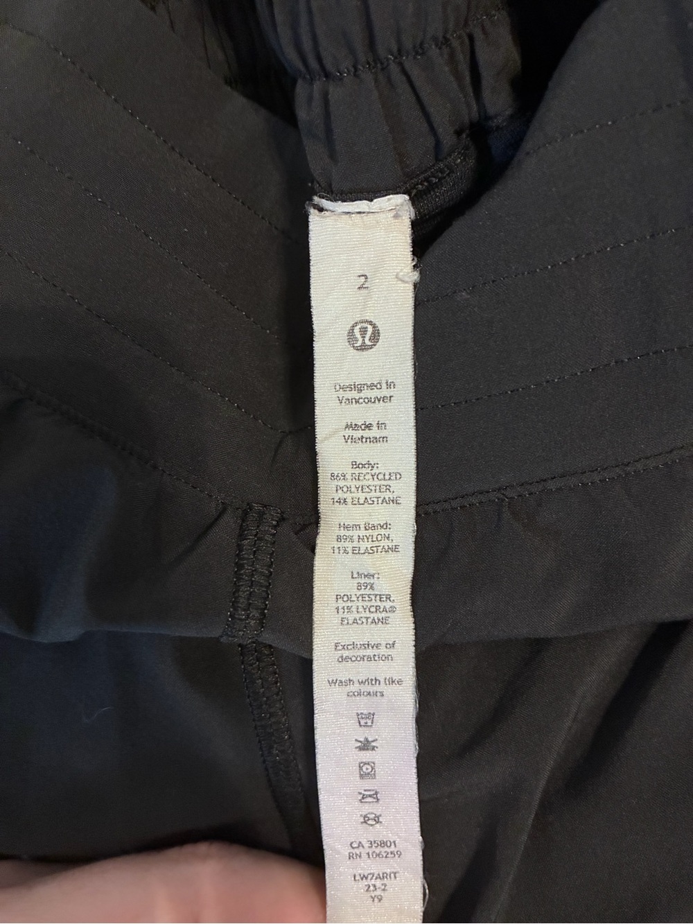 lululemon running shorts - Picture 3 of 3